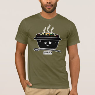 Het Koreaanse Kruidige zachte Tofu van de T-shirt