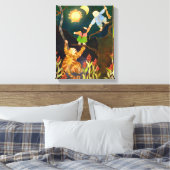 Het Koreaanse volksverhaal Sun & Moon Canvas Afdruk (Insitu (Slaapkamer))