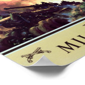 Het korps van de militaire politie - WW2 rekruteri Poster (Hoek)