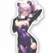 Het kosmische Beer Sticker (Voorkant)