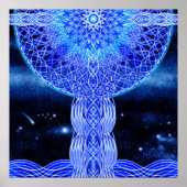 Het kosmische kruis poster (Voorkant)