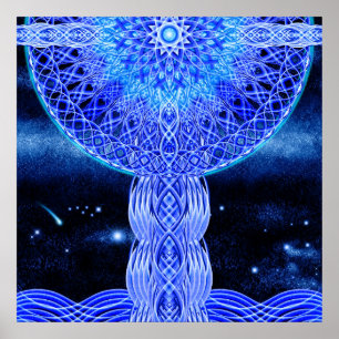 Het kosmische kruis poster