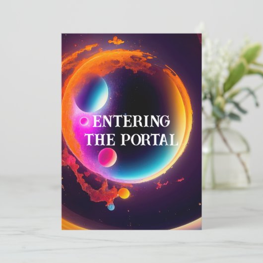 HET KOSMISCHE PORTAAL KAART (Staand voorkant)