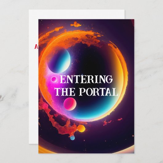 HET KOSMISCHE PORTAAL KAART (Voorkant / Achterkant)