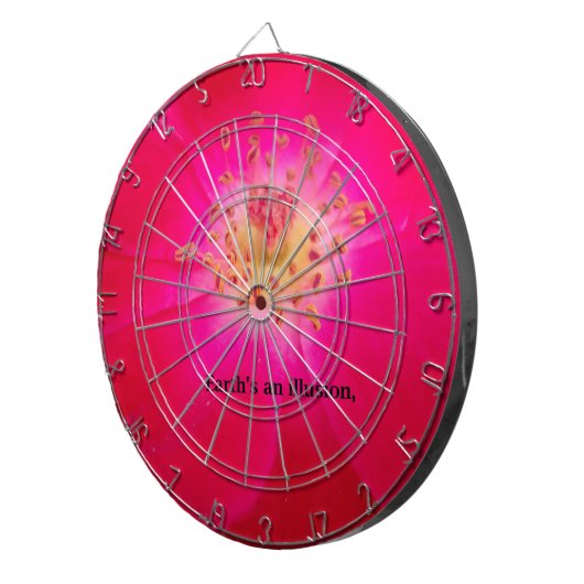 Het kosmische Roos: het misleidingsontwerp van de Dartbord (Voorkant Rechts)