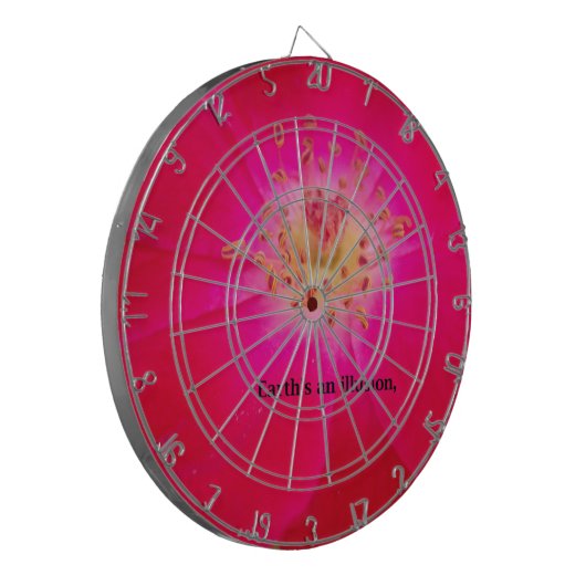 Het kosmische Roos: het misleidingsontwerp van de Dartbord (Voorkant Links)