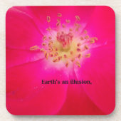 Het kosmische Roos: het misleidingsontwerp van de  Drankjes Onderzetter (Voorkant)