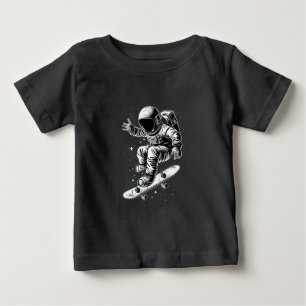 Het kosmische skateboardavontuur van de astronaut