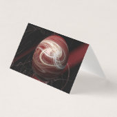 Het kosmos blanco Wenskaart Kaart (Voorkant)