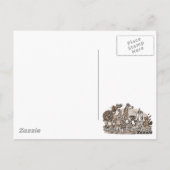 Het kost alle soorten om een wereld te maken briefkaart (Achterkant)