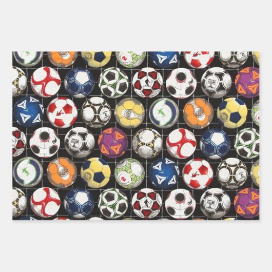 Het kost ballen om voetbal te spelen inpakpapier vel (Voorkant)