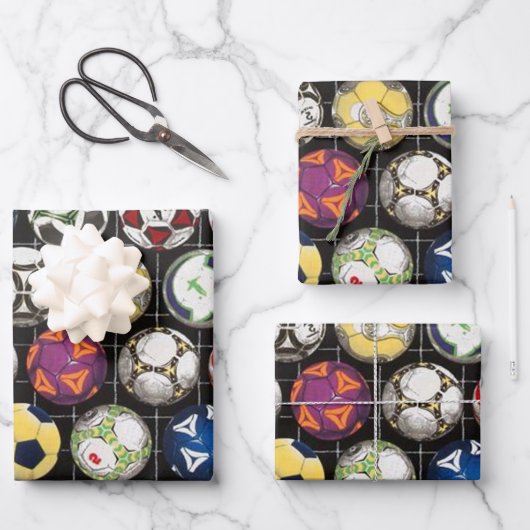 Het kost ballen om voetbal te spelen inpakpapier vel (Voorkant)