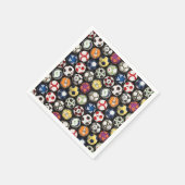 Het kost ballen om voetbal te spelen servet (Hoek)