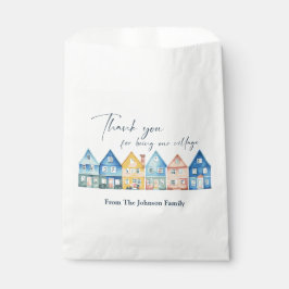 "Het kost een dorp" Dank u douche Bedankzakje