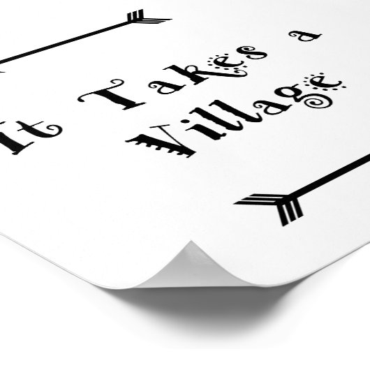 Het kost een dorp - Ouderschap adoptie Poster (Hoek)