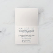 "Het kost een dorp" Pleegzorg & Adoptie Douche Bedankkaart (Binnen)