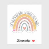 Het kost een groot hart om kleine mijnwerkers aan  sticker (Vel)