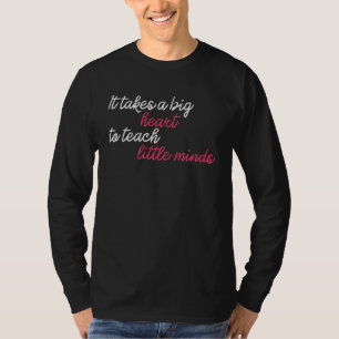 Het kost een groot hart om kleine mijnwerkers aan t-shirt