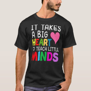 Het kost een groot hart om kleine mijnwerkers aan t-shirt