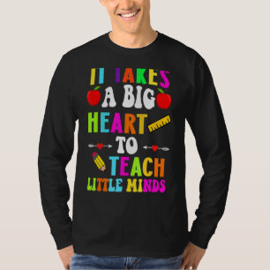 Het kost een groot hart om kleine mijnwerkers aan  t-shirt