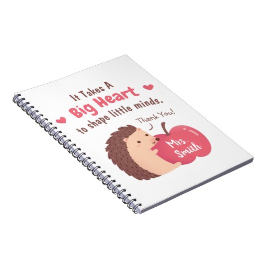 Het kost een groot hart om kleine mijnwerkers te v notitieboek (Rechterzijde)