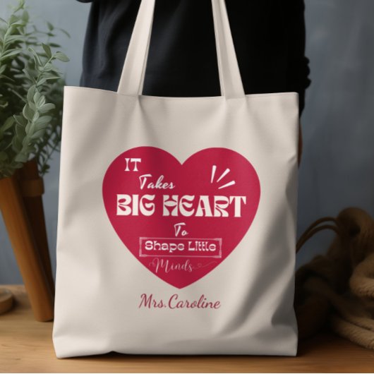 Het kost een groot hart om kleine mijnwerkers te v tote bag