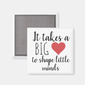 Het kost een grote docent-kwaliteitscadeautjes magneet (Voorkant / Achterkant)