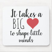 Het kost een grote docent-kwaliteitscadeautjes muismat (Voorkant)