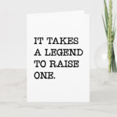 Het kost een legende om er één op te voeden, Vader Kaart (Voorkant)