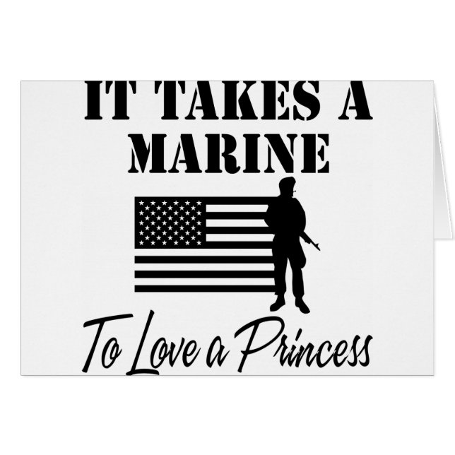 Het kost een marinier om van een prinses te houden (Voorkant Horizontaal)