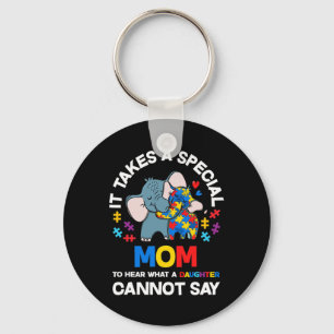 Het kost een speciale autistische dochter van mama sleutelhanger