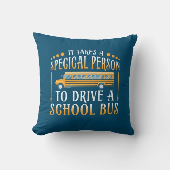 Het kost een speciale persoon om een schoolbus te  kussen (Voorkant)
