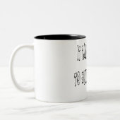 Het kost een stud om een huis te bouwen tweekleurige koffiemok (Links)