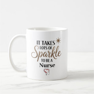 Het kost glans om een personalised verpleegster te koffiemok
