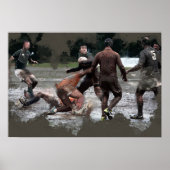 Het kost lederen ballen om Rugby te spelen Poster (Voorkant)
