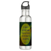 Het kost niets waterfles  (Voorkant)