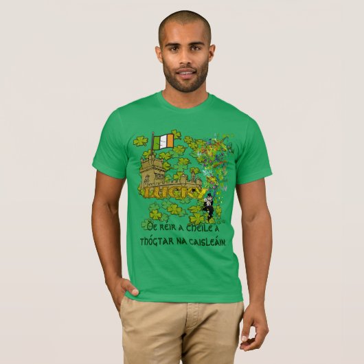 Het kost tijd om de funny-constructie van Castles T-shirt (Voorkant volledig)