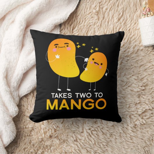 Het kost twee keer mango Fruit Tango Kussen (Deken)
