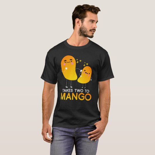 Het kost twee keer mango Fruit Tango T-shirt (Voorkant volledig)