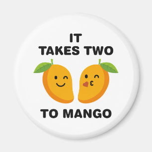 Het kost twee keer mango magneet