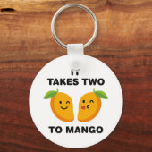 Het kost twee keer mango sleutelhanger (Voorkant)