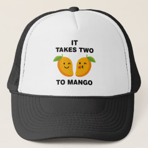 Het kost twee keer mango trucker pet