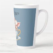 Het kost twee theekopje biggetjes latte mok (Rechts)