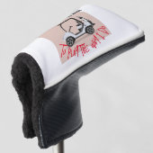 Het kost veel ballen golfkop Hoesje Golfheadcover (3/4 voorkant)