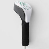 Het kost veel ballen om te golven zoals ik doe golfheadcover (Schuin)