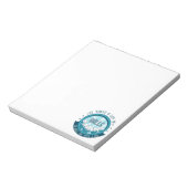 Het kost veel ballen om te golven zoals ik doe notitieblok (Linkerzijde)