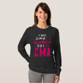 Het kost veel glans om CMA te zijn T-shirt (Voorkant volledig)