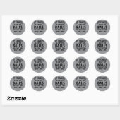 Het kost veel om te golfen zoals ik ronde sticker (Vel)