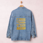 Het kost veel stof om een pure mam-premie te zijn denim jacket (Hangar)