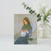 Het kostbare boek van Gwen John Briefkaart (Staand voorkant)